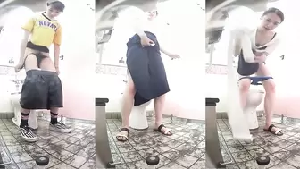 28104225 I took a picture of a Western-style toilet in the sea! 16 There are a lot of vulgar beauty ..., Voyeur Collection, PissRIP