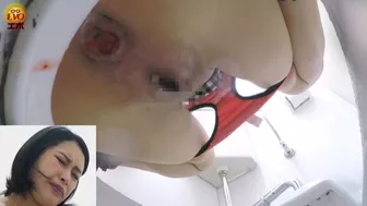 DLEE-524 06 Japanese style toilet voyeur: female urine laser beams striking inside of the toilet tank! VOL. 5, JAV Collection, PissRIP