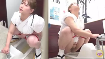 DLSL-430 03 Traditional japanese clothes are difficult to take off! Female urination on the verge of bladder explosion!, JAV Collection, PissRIP