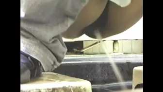 Japanese Style Toilet Peeing Special, Voyeur Collection, PissRIP