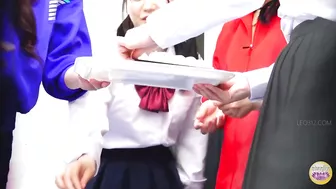 DLSL-532 01 Groups of female students performing mischievous pee pranks