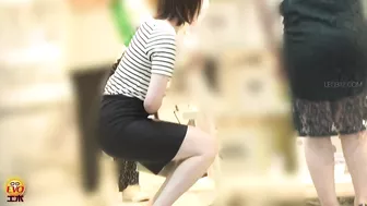 DLEE-620 02 Toilet blocked with a bucket option. What will women do?