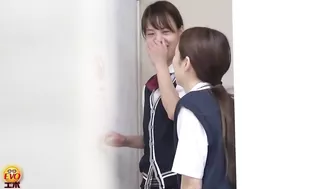 DLEE-620 07 Toilet blocked with a bucket option. What will women do?