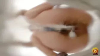 DLEE-679 02 Japanese style toilet voyeur: female urine laser beams striking inside the toilet tank. VOL. 7, JAV Collection, PissRIP