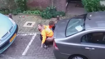 Throwing Apples from above, SifangKTV, PissRIP