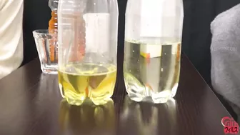 DLFF-617 02 A battle of school girls begins! The rules are simple. The first to fill the specified container with pee wins