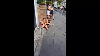 Pissing on the street corner, Peeing-Outdoors, PissRIP