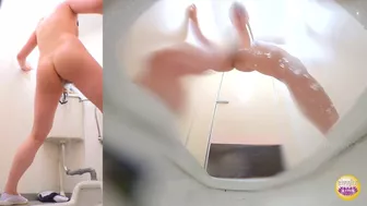 DLSL-588 03 Schoolgirls jumping out of their swimsuits to pee naked and standing. VOL. 3, JAV Collection, PissRIP