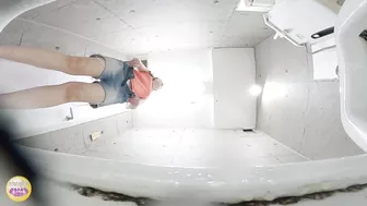 DLSL-592 01 Girls with longest pee times on the toilet. Unstoppable Urine