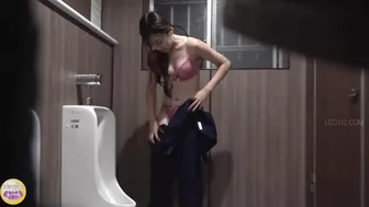 DLSL-592 04 Girls with longest pee times on the toilet. Unstoppable Urine