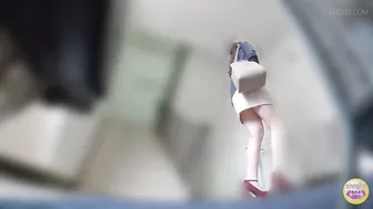 DLSL-592 05 Girls with longest pee times on the toilet. Unstoppable Urine