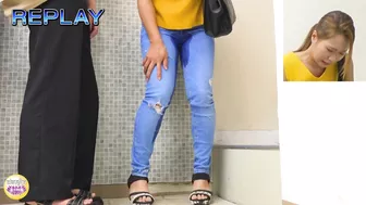 DLSL-601 06 Women dash to pee after watching a movie, but there is a line to the toilet! VOL. 2