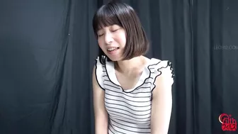 DLFF-645 01 I asked some naughty questions to a woman who is holding back her pee.