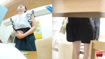 DLFF-645 05 I asked some naughty questions to a woman who is holding back her pee.