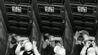 She's blessed peeing at the Company door..., Voyeur Collection, PissRIP