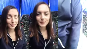 Girl Peeing On A Bus, NeedaPee, PissRIP