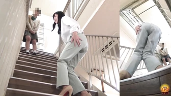 DLEE-765 06 Hidden camera: Forbidden incontinence of a neat female teacher.