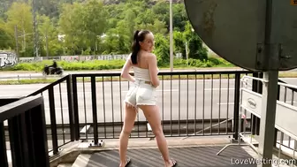 Bella Angel - Pissing Scene