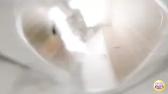 DLSL-618 01 Company’s toilet urination on the verge of leaking.