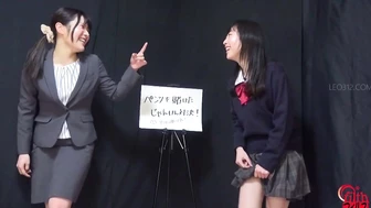 DLFF-662 02 Female student vs office lady. Extreme pee endurance showdown!