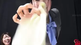 DLFF-662 04 Female student vs office lady. Extreme pee endurance showdown!