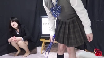 DLFF-662 06 Female student vs office lady. Extreme pee endurance showdown!
