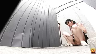 DLEE-787 01 Hidden camera footage of the streets: secret peeing spots.