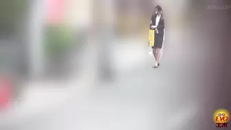 DLEE-785 04 Hidden camera: working woman’s embarrassing wetting. An embarrassing continent of pee staining her clothes.