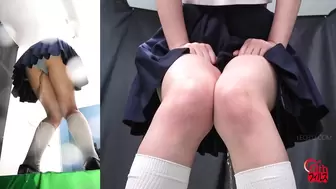DLFF-678 02 Multi view observation of agonizing schoolgirls wetting their panties.