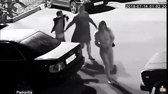 CCTV - Woman Pee Around The Entrance, Voyeur Collection, PissRIP