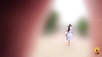 DLEE-776 05 She found a hidden camera inside the toilet but she could not stop peeing! VOL. 2