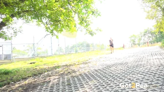 Panties Off In Public