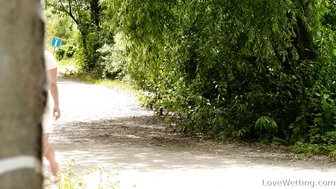 Christina Santes - Pissing scene