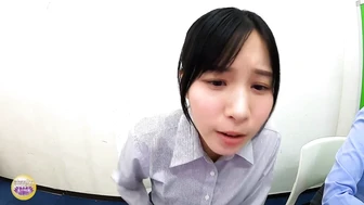 DLSL-639 02 Hidden camera call center. No leaving! Peeing while dealing with a complaint.