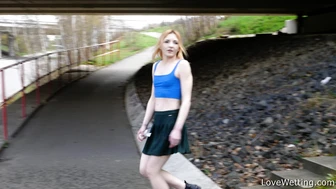 Tina Gold - Pissing scene