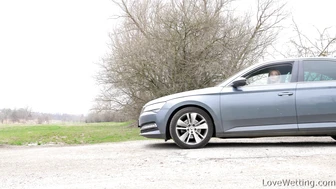 Silvia Black - Pissing scene