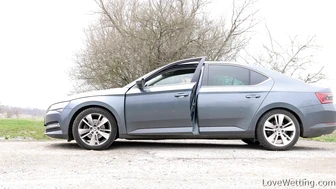 Silvia Black - Pissing scene