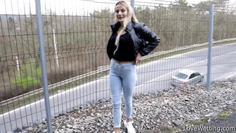 Silvia Black - Wetting Scene