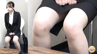 DLSL-643 01 New Employee Interview: Embarrassing Pee Leaks 4 Unable to Hold It, Continuous Dripping Stream