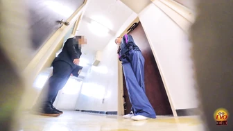 DLEE-809 05 On-Campus Hidden Filming - Schoolgirls Line Super Peeing 2