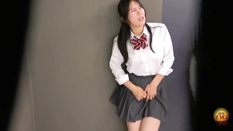 DLEE-809 06 On-Campus Hidden Filming - Schoolgirls Line Super Peeing 2, JAV Collection, DesperVids