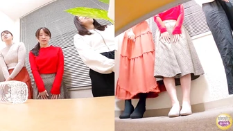 DLSL-646 02 Female college student with a full bladder sneaks out of a lecture and hurries to urinate