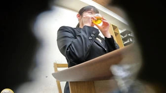 DLSL-644 09 Hidden Camera Saleswoman Shameful Incontinence in Car