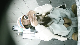 Panoramic view front and back double angles of white tiger (3) 10V