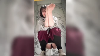 Tattooed Girls Peeing in Night Clubs