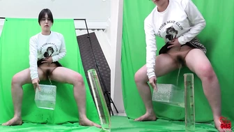 DLFF-714 06 Surpass yourself! Breaking the limits: urine volume measurement, , PissRIP