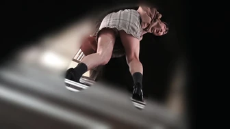 DLSL-658 05 Station toilet: High-speed peeing just before the last train