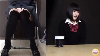 DLSL-343 01 Embarrassing incontinence!! Part-time job interview · I peed during my nursing training