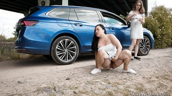 Christina Santes - Pissing Scene