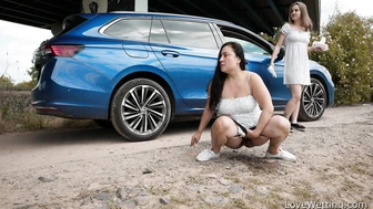 Christina Santes - Pissing Scene